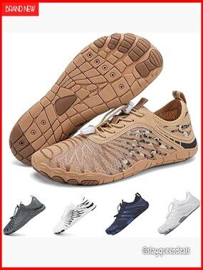Barefoot Water Shoes for Hiking Running Swimming Lightweight Breathable Non-Slip